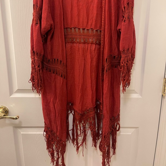 Rust red wrap - Picture 2 of 3